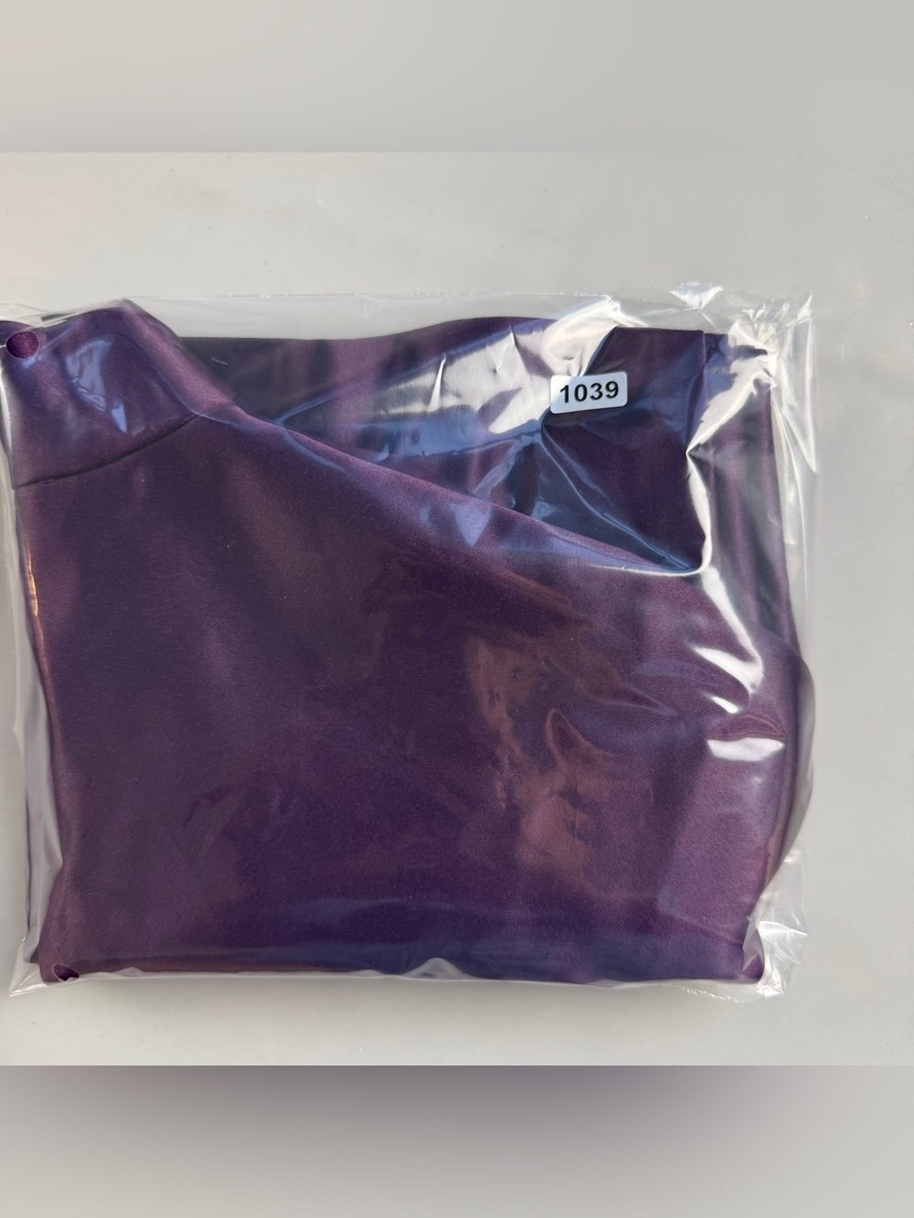 vtg Y2K Scott McClintock Purple Satin Bolero Shrug Formal Evening Jacket 10 M - Picture 8 of 8